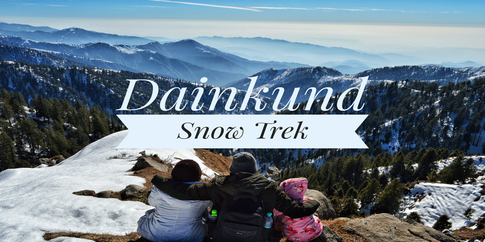 How to do trekking camping with a kid Dainkund Snow Trek