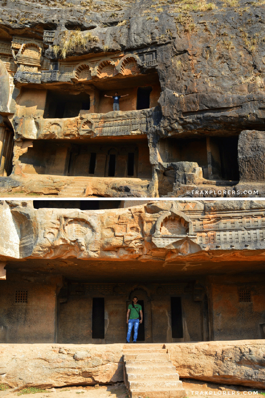 The Karla Caves, Karli Caves, Karle Caves or Karla Cells, are a complex of  ancient Buddhist Indian rock-cut caves at Karli near Lonavala, Maharashtra.  : r/Buddhism