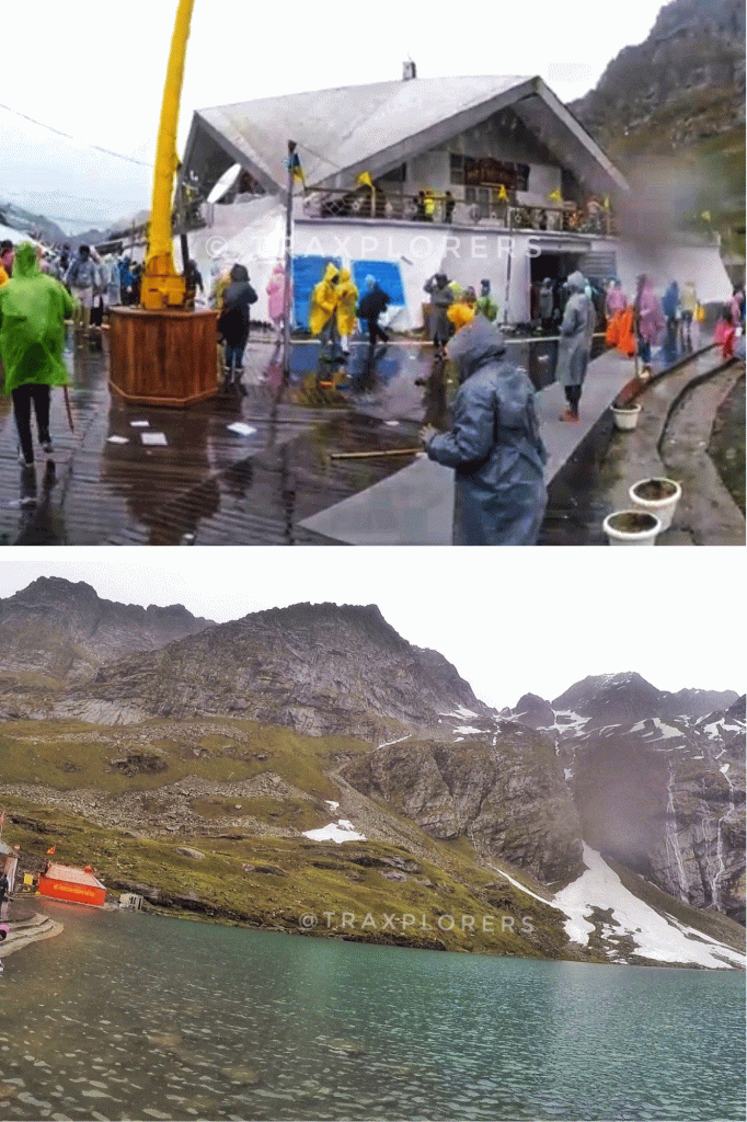 Hemkund Sahib, Laxman Temple, Sarovar