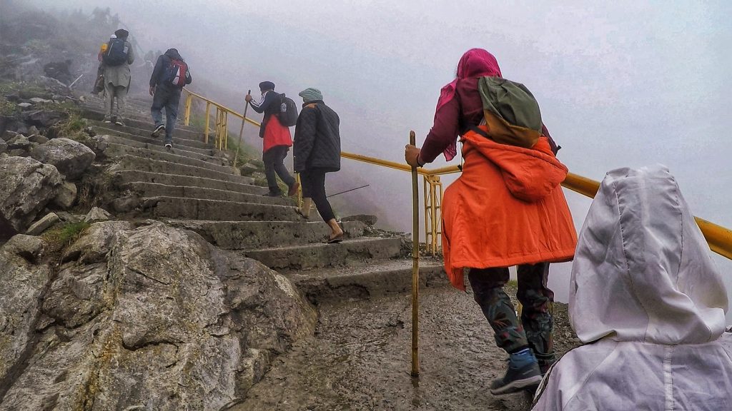 Hemkund Sahib stairways